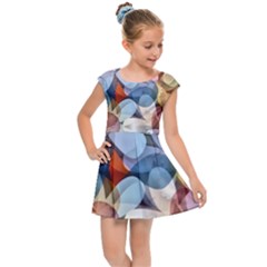 Multifleurs Kids  Cap Sleeve Dress by sfbijiart