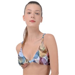 Motif Florale Knot Up Bikini Top