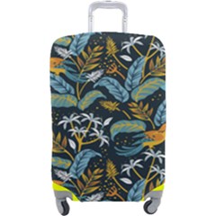 Tropical Bird Pattern Luggage Cover (large) by designsbymallika