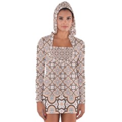 Ornamental Pattern 3 Long Sleeve Hooded T-shirt