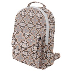 Ornamental Pattern 3 Flap Pocket Backpack (small) by designsbymallika