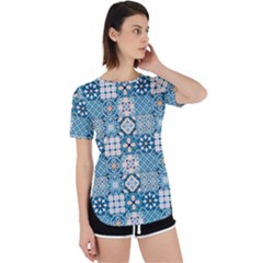 Ceramic Tile Pattern Perpetual Short Sleeve T-shirt