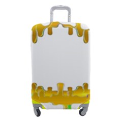 Dripping Paint In Wonderful Colors Luggage Cover (small) by pepitasart
