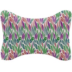 Rainbow Leafs Seat Head Rest Cushion by Sparkle