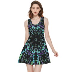 Kolodo Blue Cheer Inside Out Reversible Sleeveless Dress by Sparkle