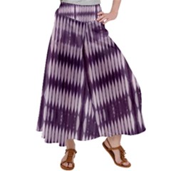 Purple Tigress Satin Palazzo Pants by Sparkle