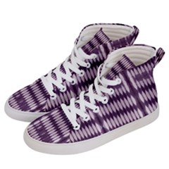 Purple Tigress Men s Hi-top Skate Sneakers