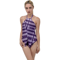 Purple Tigress Go With The Flow One Piece Swimsuit by Sparkle
