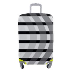 Nine Bar Monochrome Fade Squared Bend Luggage Cover (small)