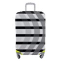 Nine Bar Monochrome Fade Squared Bend Luggage Cover (Small) View1