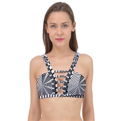 Nine Bar Monochrome Fade Squared Wheel Cage Up Bikini Top