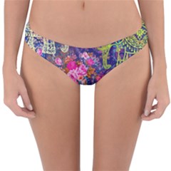 Bandana-mask Fdbm027 Reversible Hipster Bikini Bottoms by fatfatiya