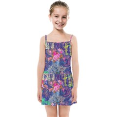 Bandana-mask Fdbm027 Kids  Summer Sun Dress by fatfatiya