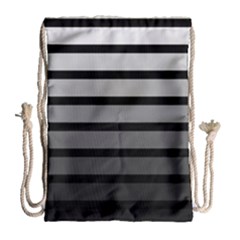 9 Bar Monochrome Fade Drawstring Bag (large) by WetdryvacsLair