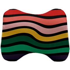 Nine 9 Bar Rainbow Sea Sickness Head Support Cushion by WetdryvacsLair