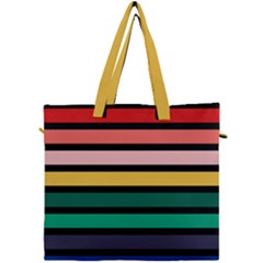 Nine 9 Bar Rainbow Canvas Travel Bag by WetdryvacsLair