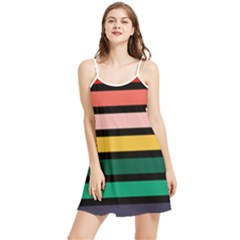 Nine 9 Bar Rainbow Summer Frill Dress by WetdryvacsLair