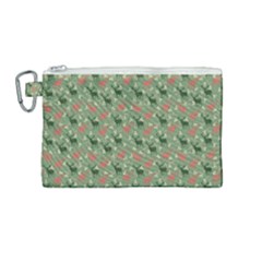 Deer Retro Pattern Canvas Cosmetic Bag (medium)