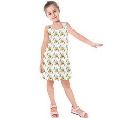 Background Cactus Kids  Sleeveless Dress