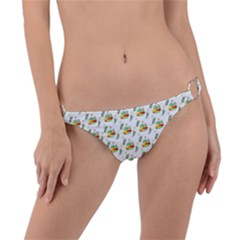 Background Cactus Ring Detail Bikini Bottom