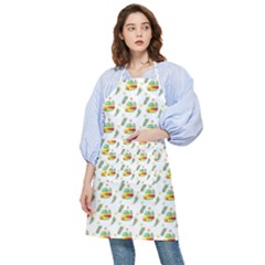 Background Cactus Pocket Apron by Mariart