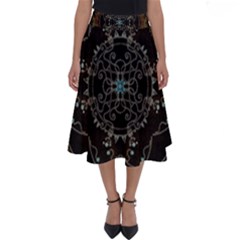 Mandala - 0005 - The Pressing Perfect Length Midi Skirt by WetdryvacsLair