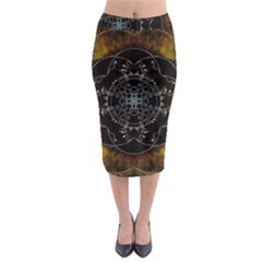 Mandala - 0005 - The Pressing Midi Pencil Skirt by WetdryvacsLair