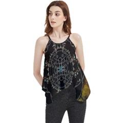 Mandala - 0005 - The Pressing Flowy Camisole Tank Top by WetdryvacsLair