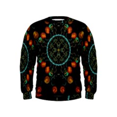 Mandala - 0006 - Floating Free Kids  Sweatshirt