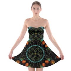 Mandala - 0006 - Floating Free Strapless Bra Top Dress by WetdryvacsLair