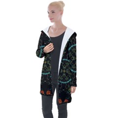 Mandala - 0006 - Floating Free Longline Hooded Cardigan by WetdryvacsLair