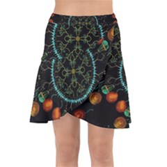 Mandala - 0006 - Floating Free Wrap Front Skirt by WetdryvacsLair