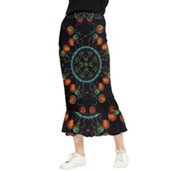 Mandala - 0006 - Floating Free Maxi Fishtail Chiffon Skirt