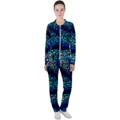 Sea-fans-diving-coral-stained-glass Casual Jacket And Pants Set by Sapixe