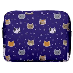 Multi Cats Make Up Pouch (Large)