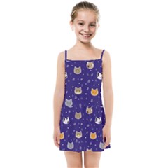 Multi Kitty Kids  Summer Sun Dress by CleverGoods