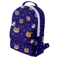 Multi Kitty Flap Pocket Backpack (small)