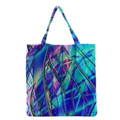 Title Wave, Blue, Crashing, Wave, Natuere, Abstact, File Img 20201219 024243 200 Grocery Tote Bag by ScottFreeArt