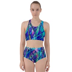 Title Wave, Blue, Crashing, Wave, Natuere, Abstact, File Img 20201219 024243 200 Racer Back Bikini Set