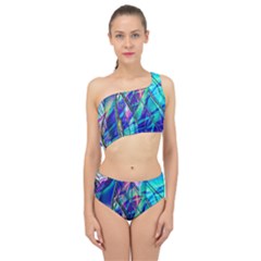 Title Wave, Blue, Crashing, Wave, Natuere, Abstact, File Img 20201219 024243 200 Spliced Up Two Piece Swimsuit by ScottFreeArt