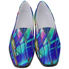 Title Wave, Blue, Crashing, Wave, Natuere, Abstact, File Img 20201219 024243 200 Women s Classic Loafer Heels by ScottFreeArt