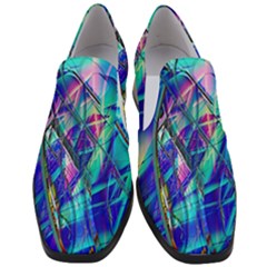 Title Wave, Blue, Crashing, Wave, Natuere, Abstact, File Img 20201219 024243 200 Women Slip On Heel Loafers by ScottFreeArt