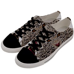 Cat Men s Low Top Canvas Sneakers by HermanTelo