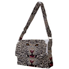 Cat Full Print Messenger Bag (l)