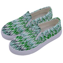 Paper African Tribal Kids  Canvas Slip Ons