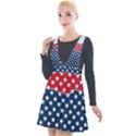 Illustrations Stars Plunge Pinafore Velour Dress View1