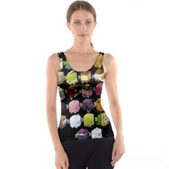 Glitch Glitchen Npc Cubimals Pattern Tank Top by WetdryvacsLair