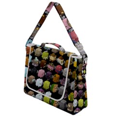 Glitch Glitchen Npc Cubimals Pattern Box Up Messenger Bag by WetdryvacsLair