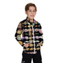 Glitch Glitchen Food Pattern One Kids  Windbreaker View1