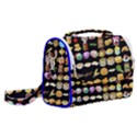 Glitch Glitchen Food Pattern One Satchel Shoulder Bag View2